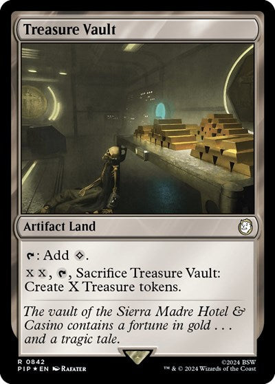 Treasure Vault (Surge Foil) (Universes Beyond: Fallout) Near Mint Foil