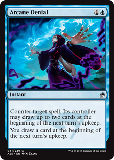 Arcane Denial (Masters 25) Damaged / Poor
