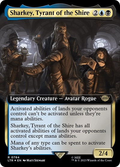 Sharkey Tyrant of the Shire Extended Art Surge Foil|8|0|0.00