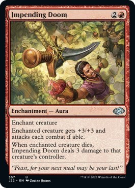 Impending Doom (Jumpstart 2022) Light Play