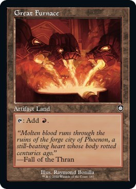 Great Furnace (Commander: The Brothers' War) Light Play