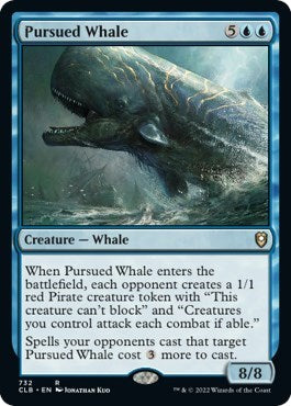 Pursued Whale (Commander Legends: Battle for Baldur's Gate) Near Mint