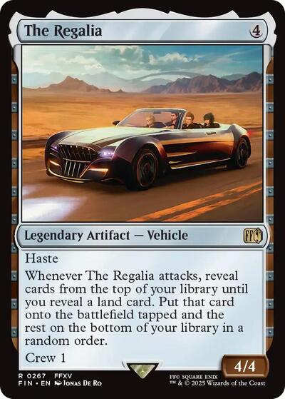 The Regalia (Universes Beyond: FINAL FANTASY) Near Mint Foil