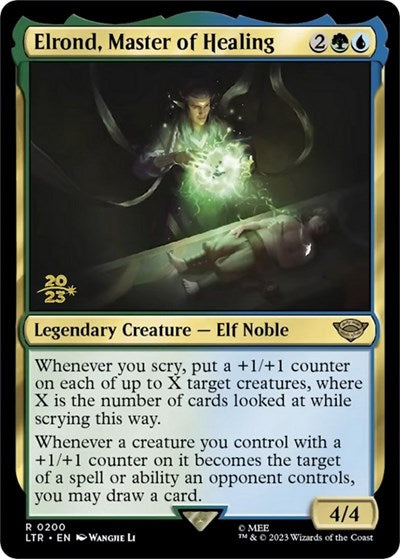 Elrond, Master of Healing (Promos: Prerelease Cards) Near Mint Foil