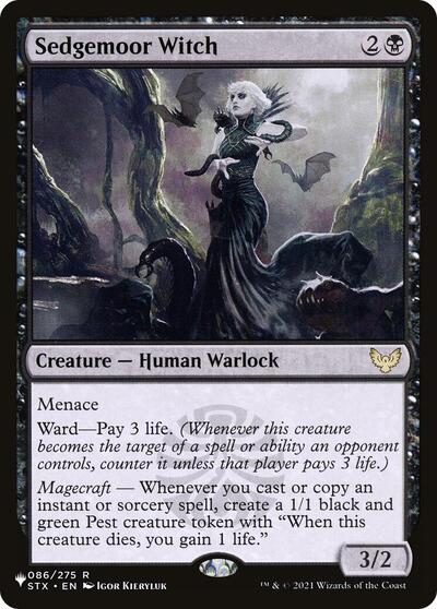 Sedgemoor Witch (The List) Light Play