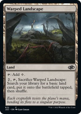 Warped Landscape (Jumpstart 2022) Medium Play