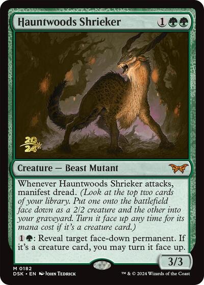 Hauntwoods Shrieker (Promos: Prerelease Cards) Light Play Foil