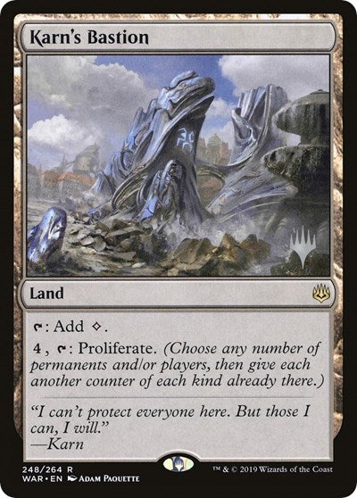 Karn's Bastion (Promo Pack: Throne of Eldraine) Near Mint Foil