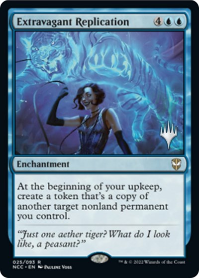 Extravagant Replication (Promo Pack: Streets of New Capenna) Near Mint Foil