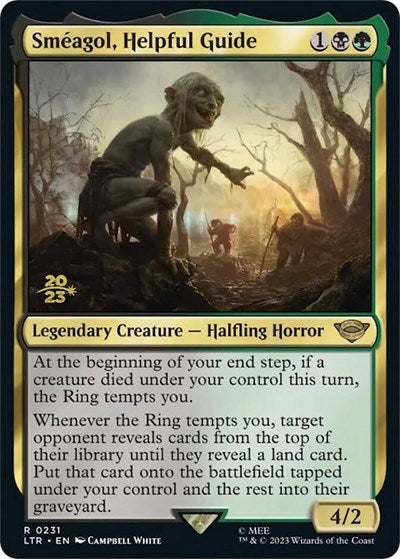 Smeagol, Helpful Guide (Promos: Prerelease Cards) Light Play Foil