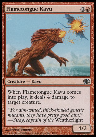 Flametongue Kavu (Duel Decks: Jace vs Chandra) Light Play