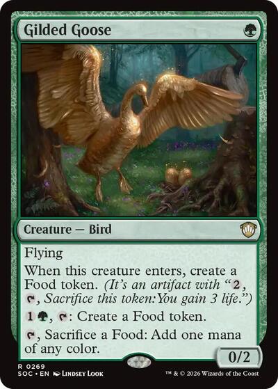 Gilded Goose (Commander: Secrets of Strixhaven) Near Mint