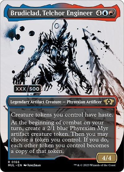 Brudiclad, Telchor Engineer (Serialized) (March of the Machine: Multiverse Legends) Near Mint Foil