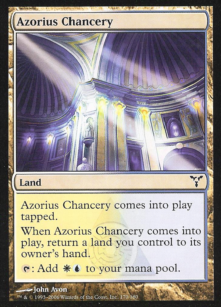 Azorius Chancery (Dissension) Medium Play