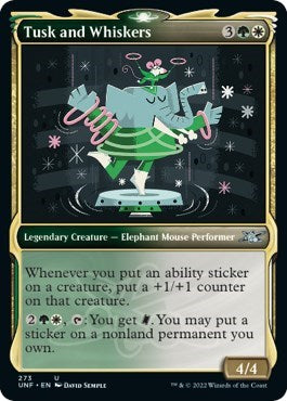 Tusk and Whiskers (Showcase) (Unfinity) Near Mint