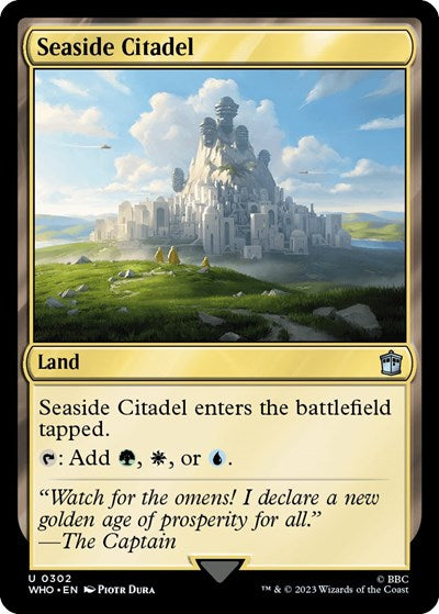 Seaside Citadel (Universes Beyond: Doctor Who) Light Play Foil