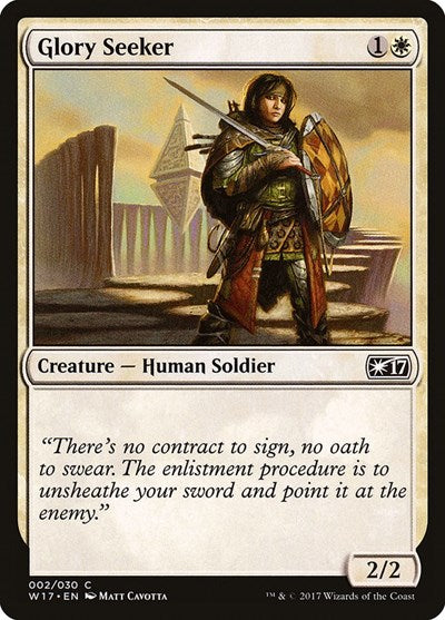 Glory Seeker (Welcome Deck 2017) Medium Play