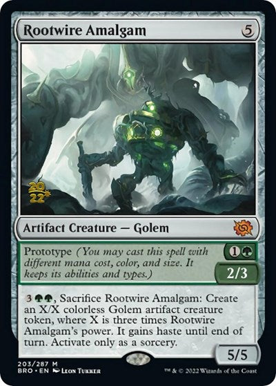 Rootwire Amalgam (Promos: Prerelease Cards) Light Play Foil