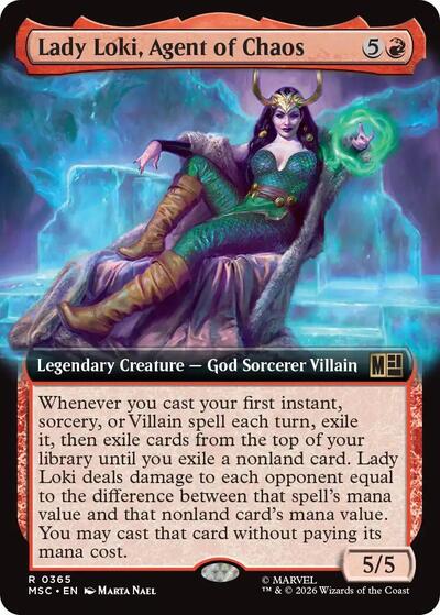 Lady Loki Agent of Chaos Extended Art|1|0|0.00