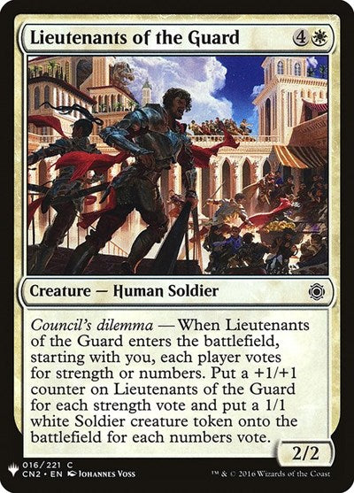 Lieutenants of the Guard (Mystery Booster) Medium Play