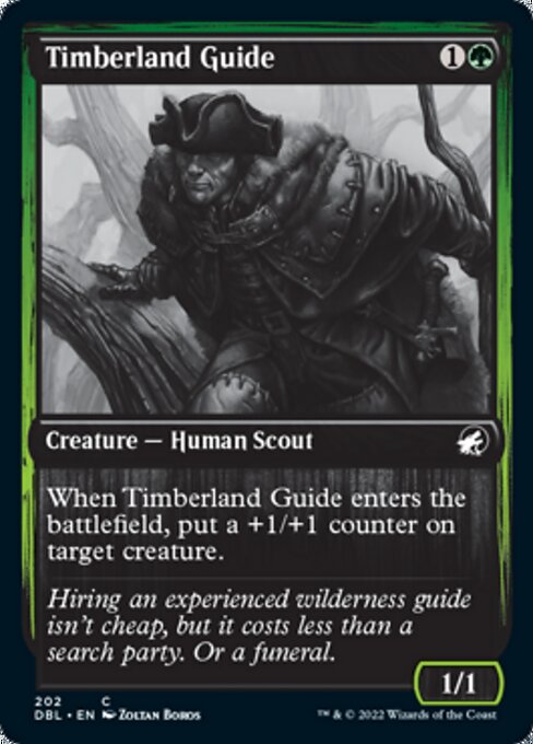 Timberland Guide (Innistrad: Double Feature) Light Play Foil