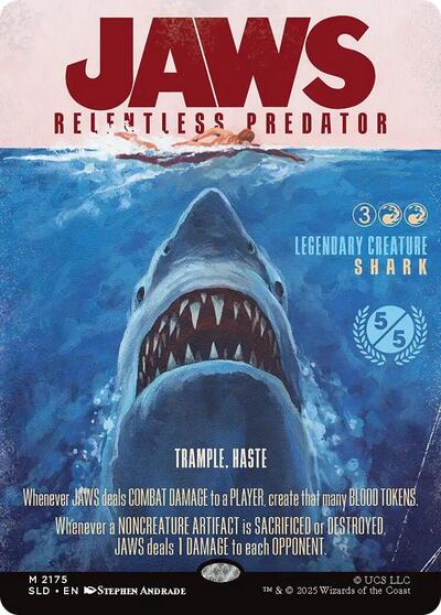 Jaws, Relentless Predator (Secret Lair) Near Mint