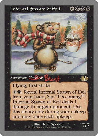 Infernal Spawn of Evil (Unglued) Medium Play