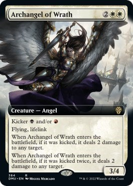 Archangel of Wrath (Extended Art) (Dominaria United) Light Play