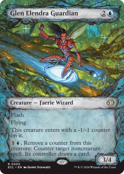 Glen Elendra Guardian (0305) (Showcase) (Lorwyn Eclipsed) Near Mint