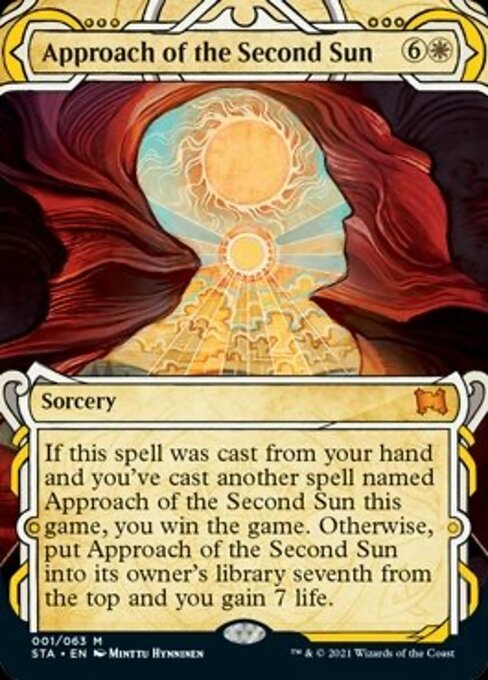 Approach of the Second Sun (Strixhaven Mystical Archive) Near Mint Foil
