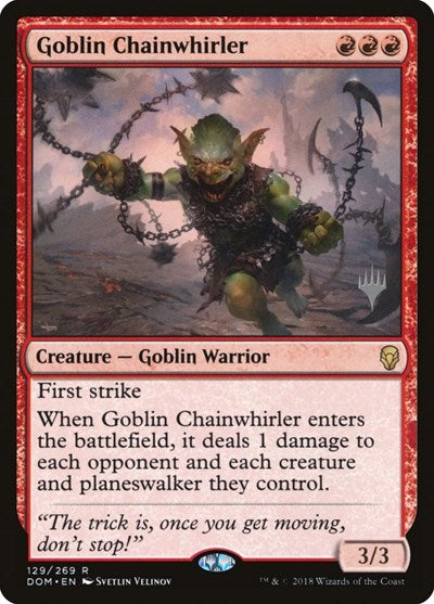 Goblin Chainwhirler (Promo Pack: Core Set 2020) Near Mint Foil