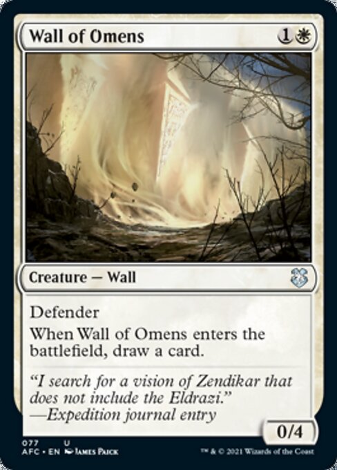 Wall of Omens|0|0|0.00