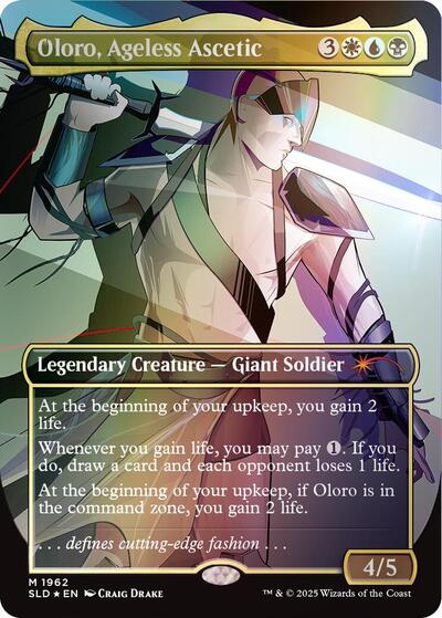 Oloro, Ageless Ascetic (Secret Lair) Light Play Foil