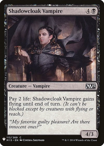 Shadowcloak Vampire|0|0|0.00