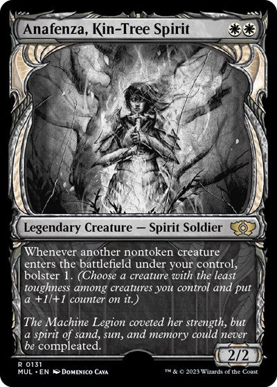 Anafenza, Kin-Tree Spirit (Halo Foil) (March of the Machine: Multiverse Legends) Light Play Foil