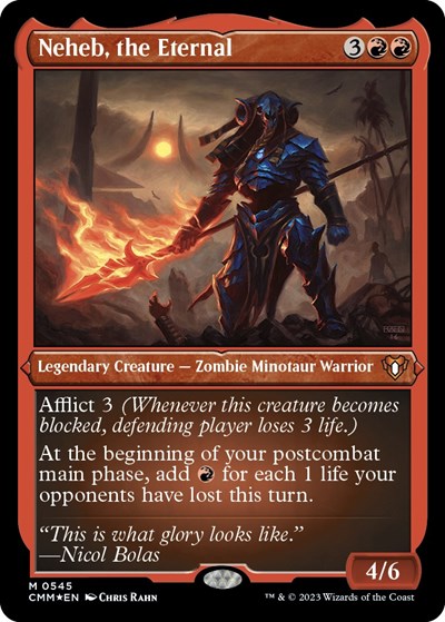Neheb the Eternal Foil Etched|0|0|0.00