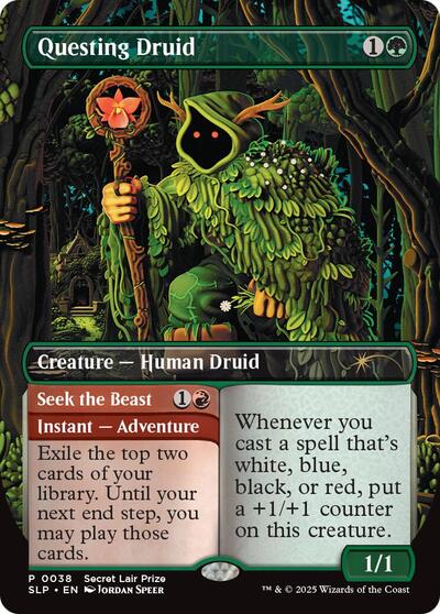 Questing Druid (Secret Lair Showdown) Near Mint Foil