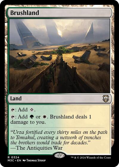 Brushland (Commander: Modern Horizons 3) Light Play