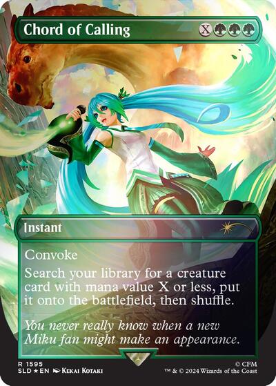 Chord of Calling (Rainbow Foil) (Secret Lair) Light Play Foil