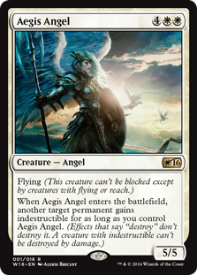 Aegis Angel (Welcome Deck 2016) Heavy Play