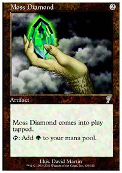Moss Diamond (7th Edition) Near Mint Foil
