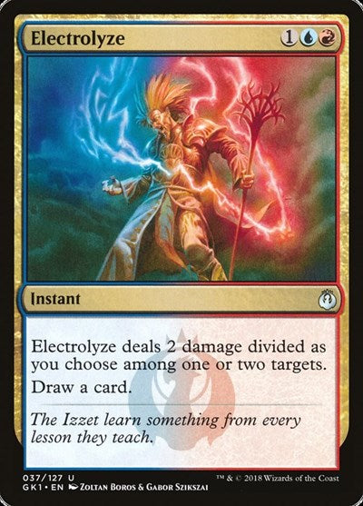 Electrolyze (Guilds of Ravnica: Guild Kits) Light Play