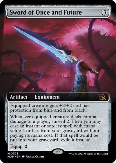 Sword of Once and Future (Extended Art) (March of the Machine) Near Mint Foil