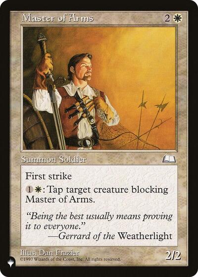 Master of Arms (The List) Near Mint