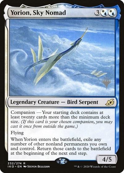 Yorion, Sky Nomad (Promo Pack: Ikoria) Light Play Foil