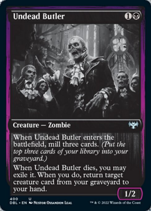 Undead Butler (Innistrad: Double Feature) Near Mint Foil