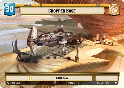 Chopper Base // X-Wing (Hyperspace) (Jump to Lightspeed) Near Mint