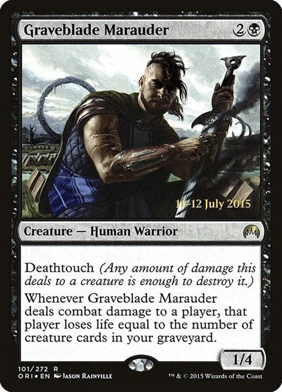 Graveblade Marauder (Promos: Prerelease Cards) Light Play Foil