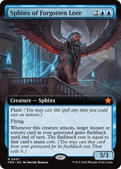 Sphinx of Forgotten Lore Extended Art|1|0|0.00