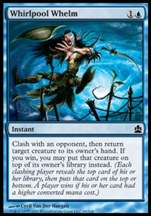 Whirlpool Whelm (Commander) Medium Play